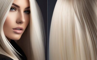 Jak przemienić ciemne włosy w jasny blond?