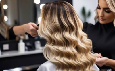 Jak bezpiecznie rozjaśnić czarne farbowane włosy na blond?
